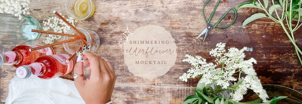 Shimmering Elderflower Mocktail Recipe