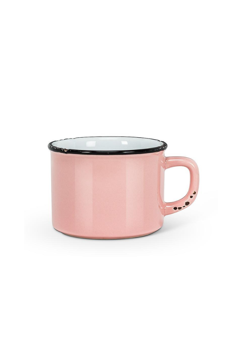 Enamel Look Cappuccino Mug– Shop Pineridge Hollow